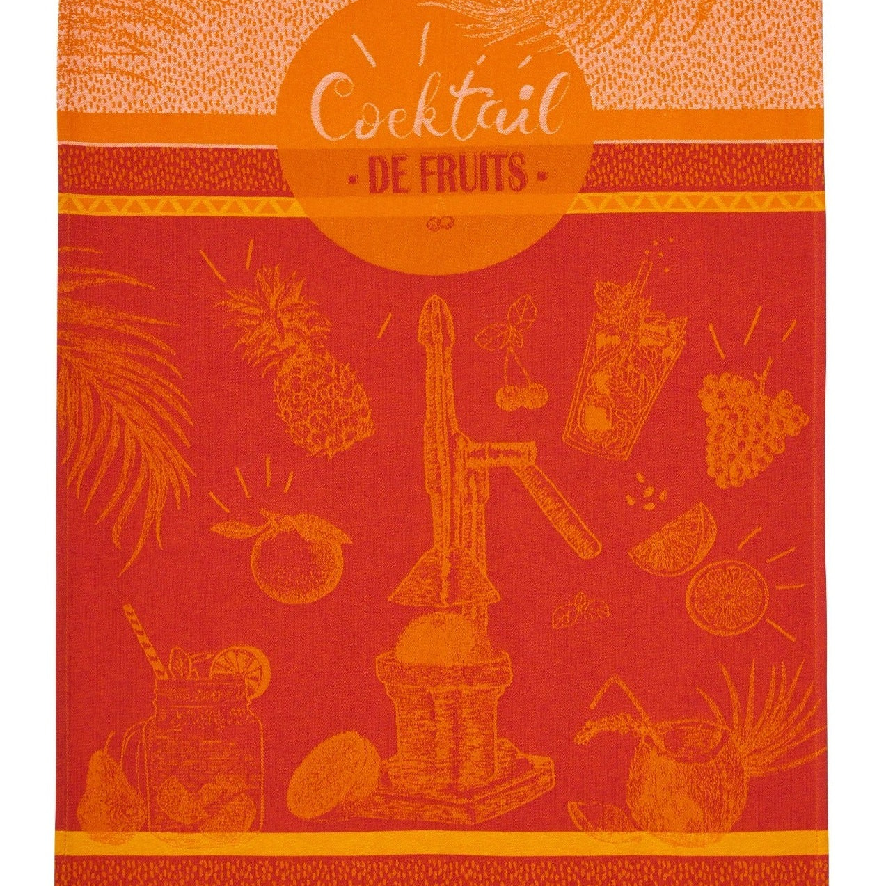 Torchon jacquard Cocktail de Fruits – Coucke