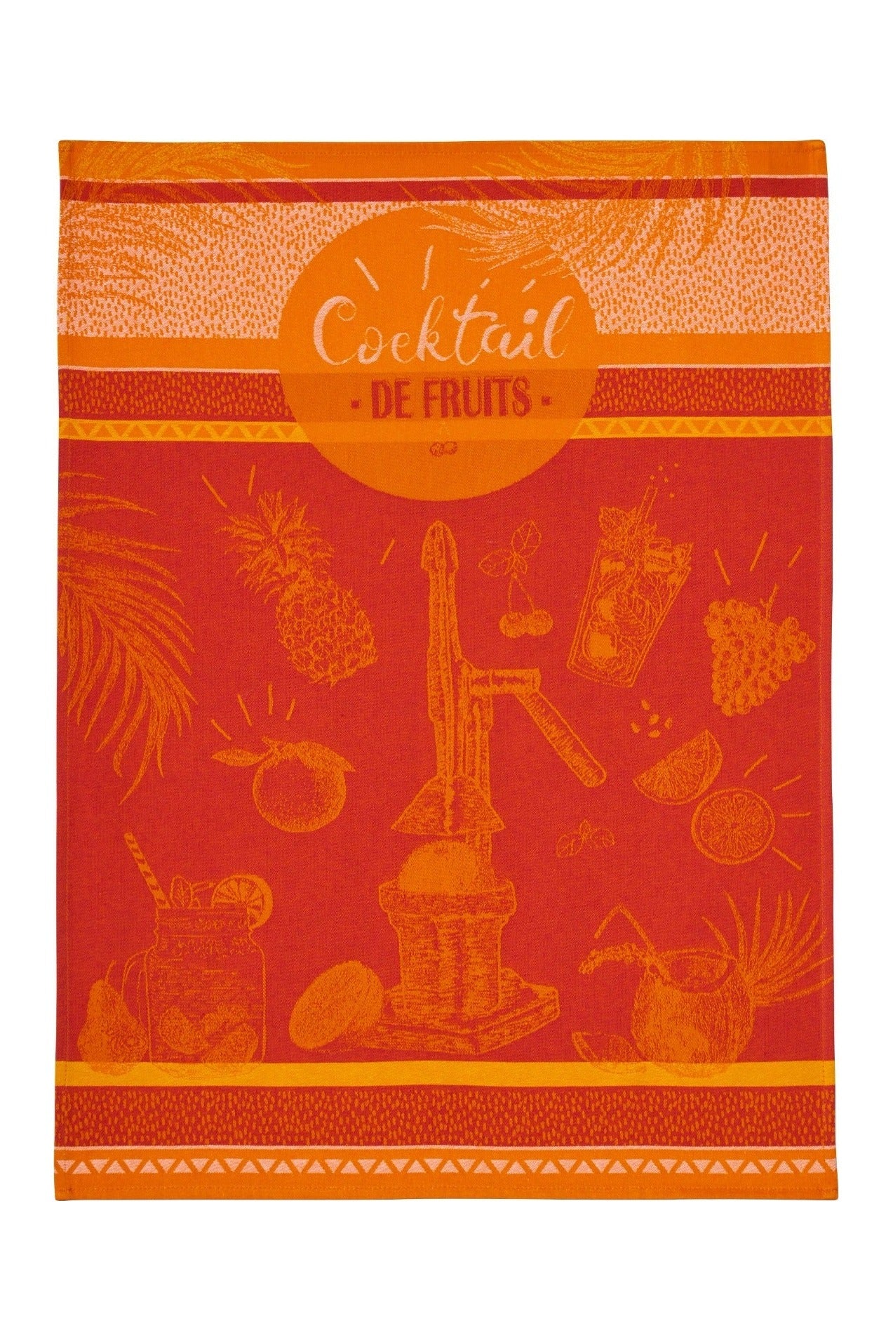 Torchon jacquard Cocktail de Fruits – Coucke