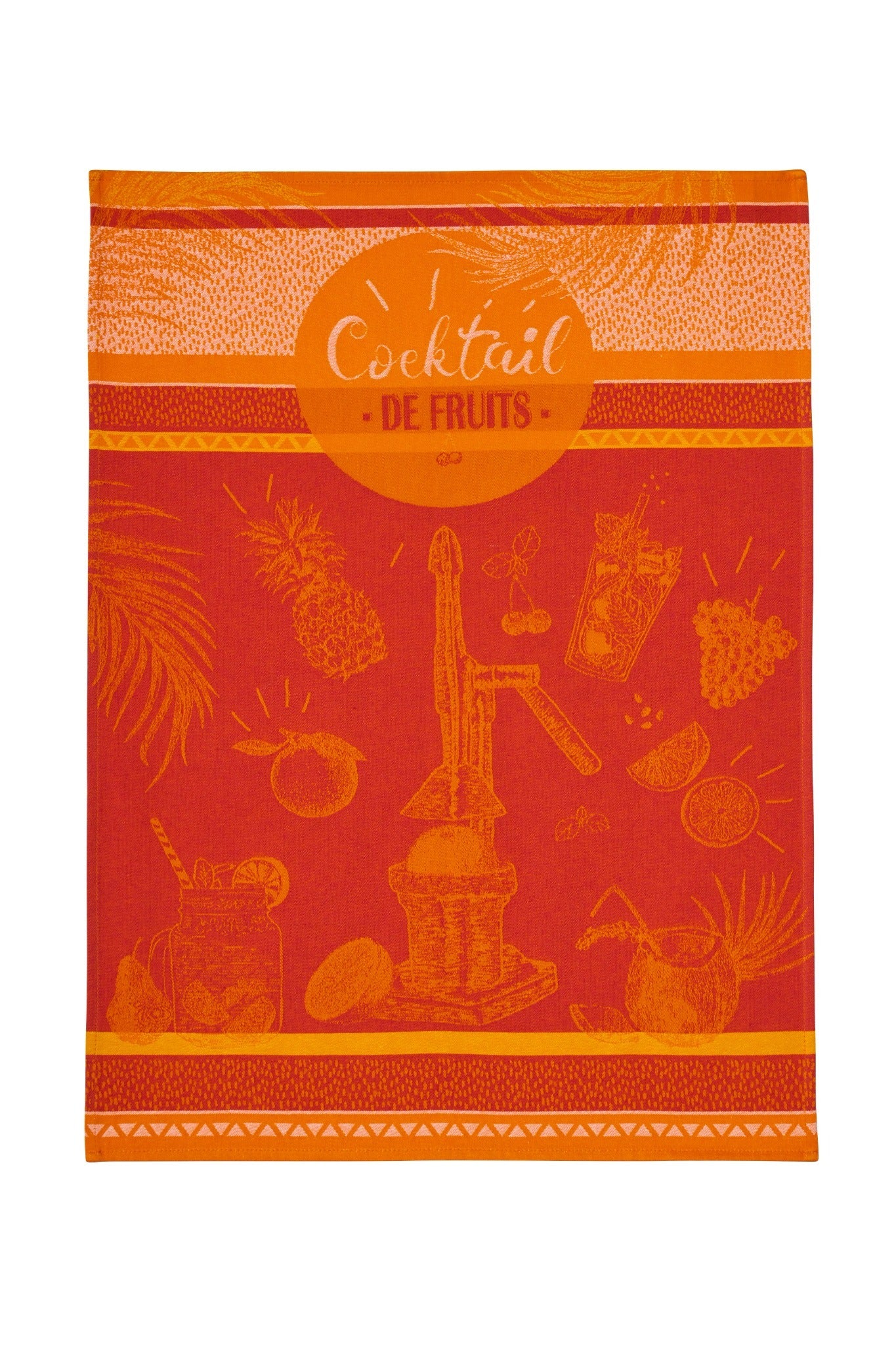 Torchon jacquard Cocktail de Fruits – Coucke