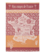 Torchon jacquard Vins rouges de France – Coucke