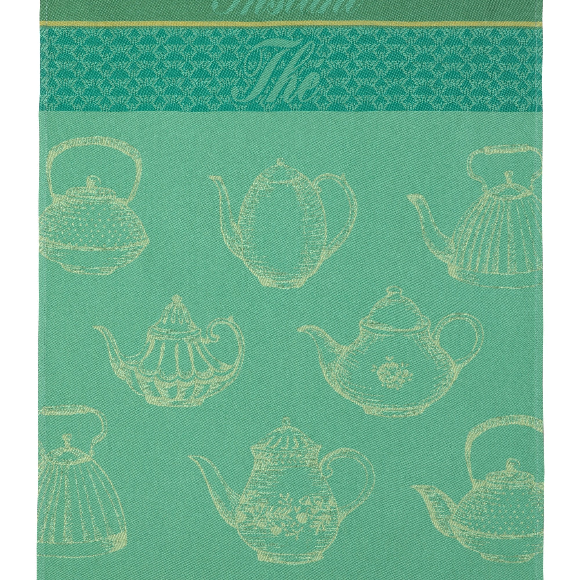 Torchon jacquard Instant Thé Vert – Coucke