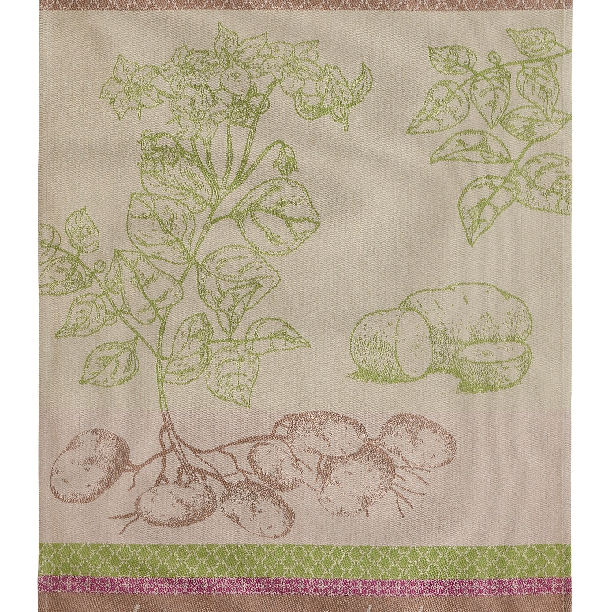 Torchon jacquard La Pomme de Terre – Coucke