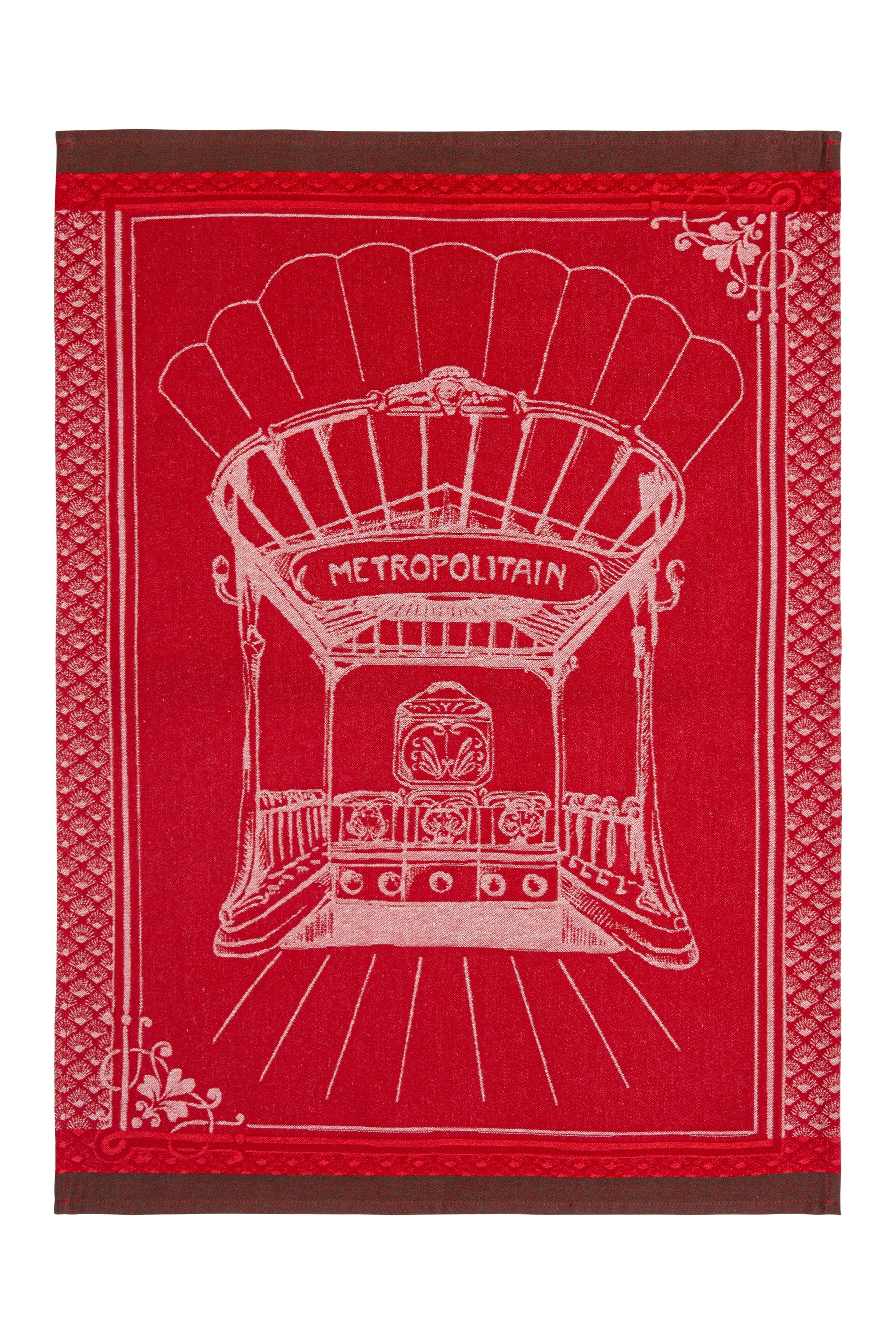 Torchon jacquard Métropolitain – Coucke