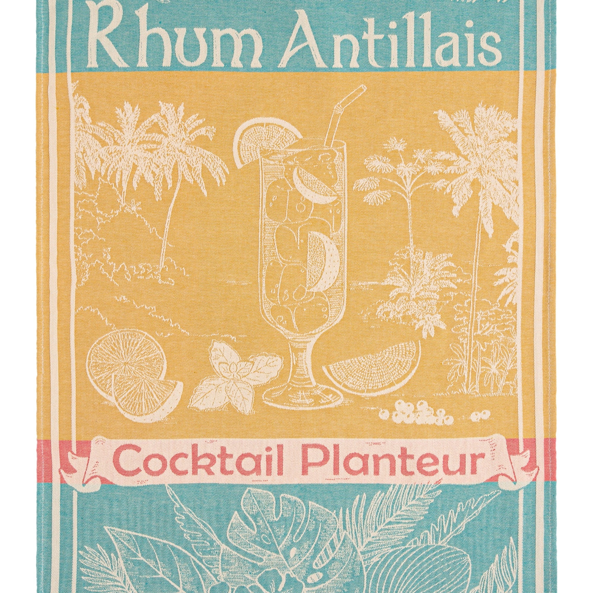 Torchon jacquard Rhum Antillais – Coucke