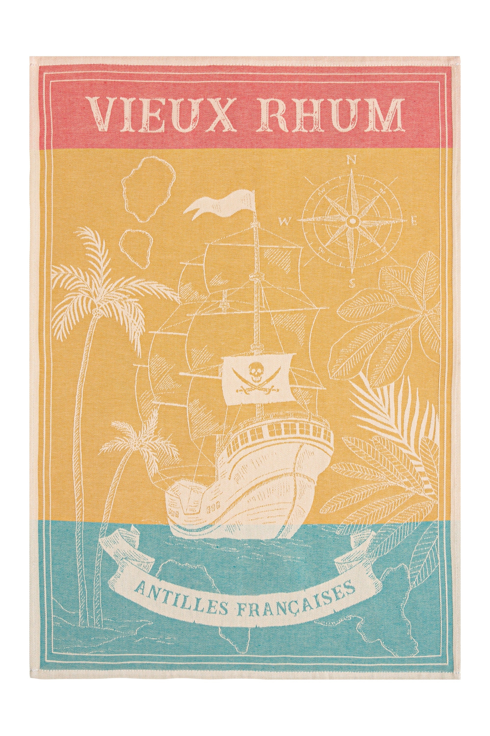 Torchon jacquard Rhum Vieux – Coucke