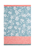 Torchon jacquard Feuillage Bleu – Coucke