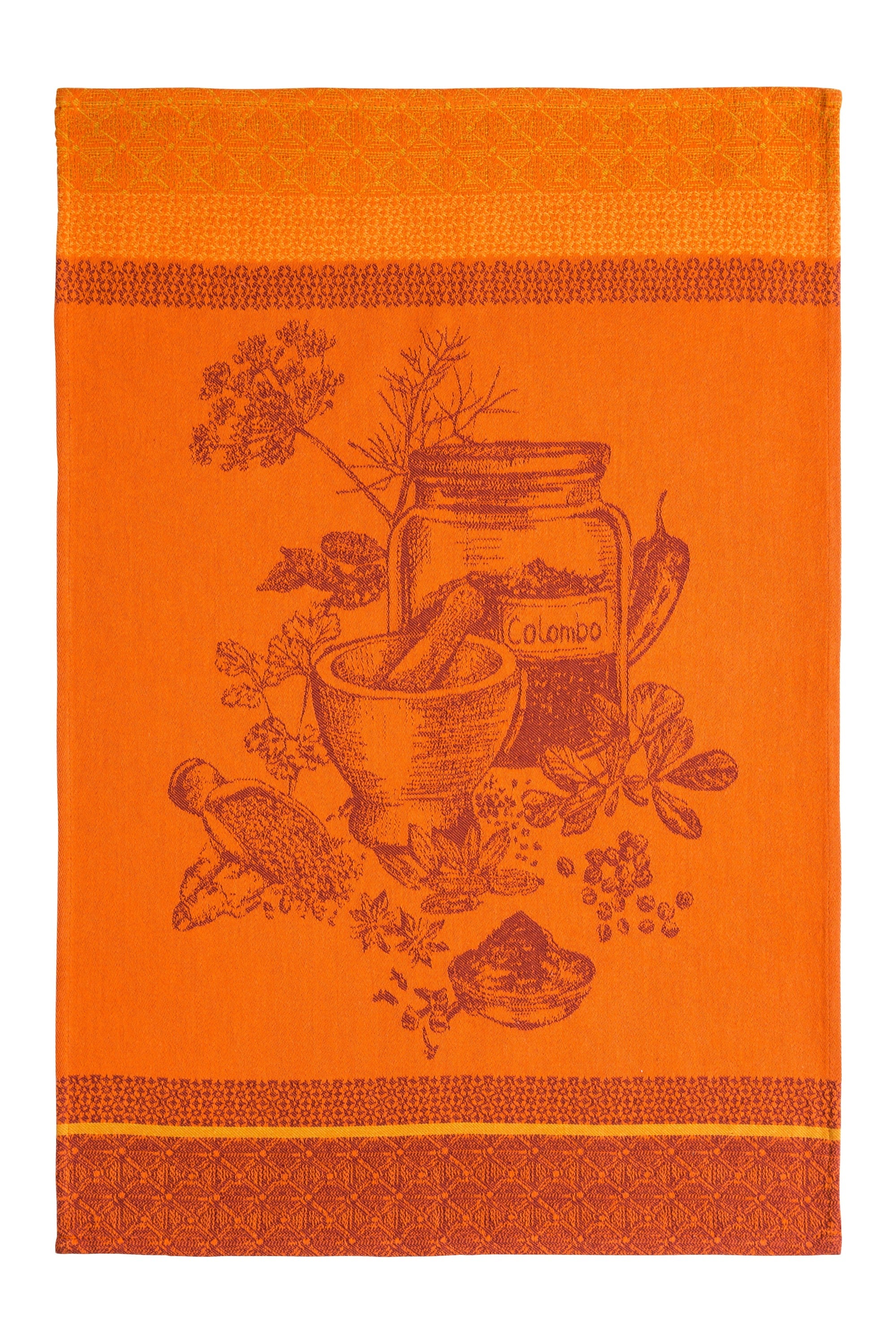 Torchon jacquard Épices Colombo – Coucke
