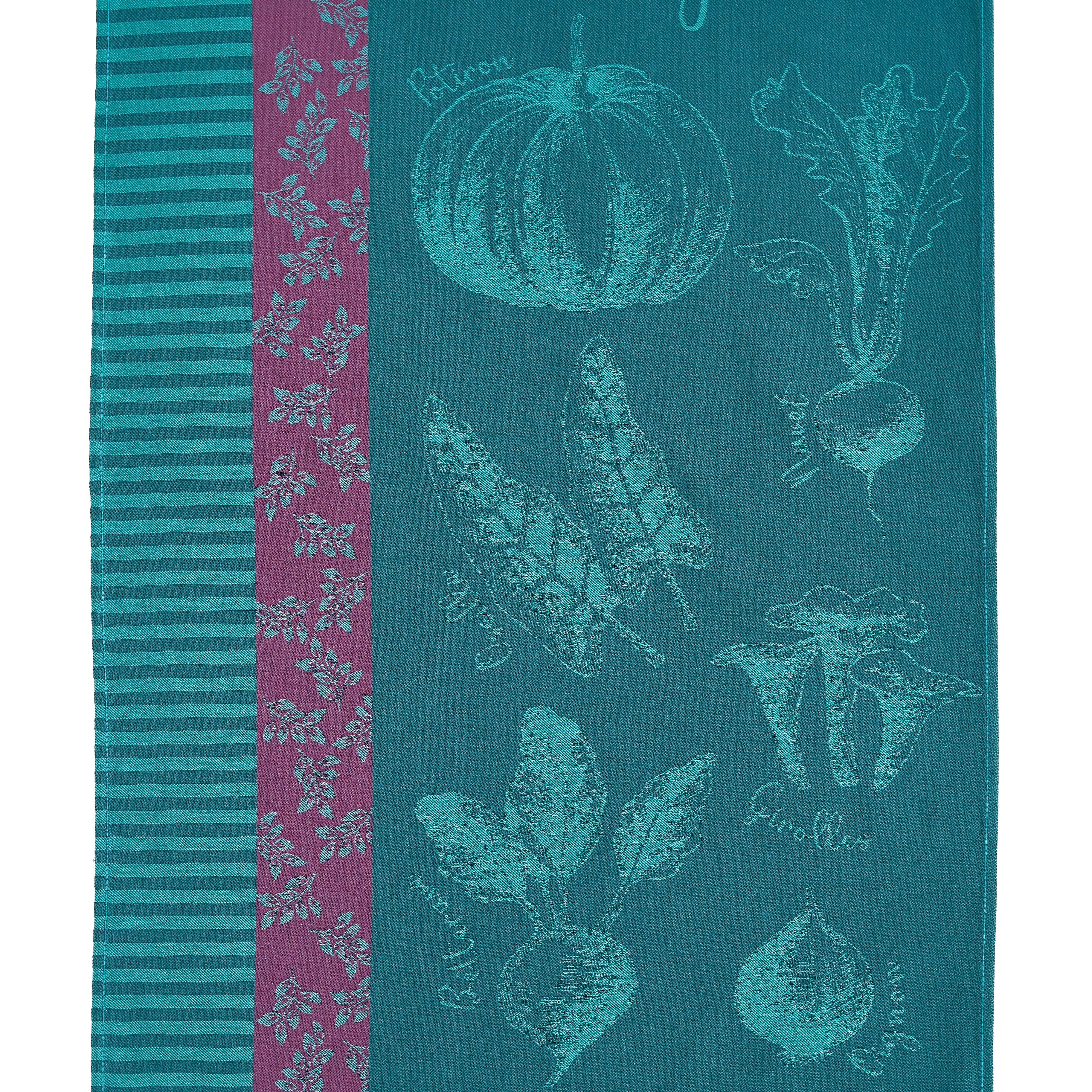 Autumn Vegetable Garden Rectangular Tea Towel