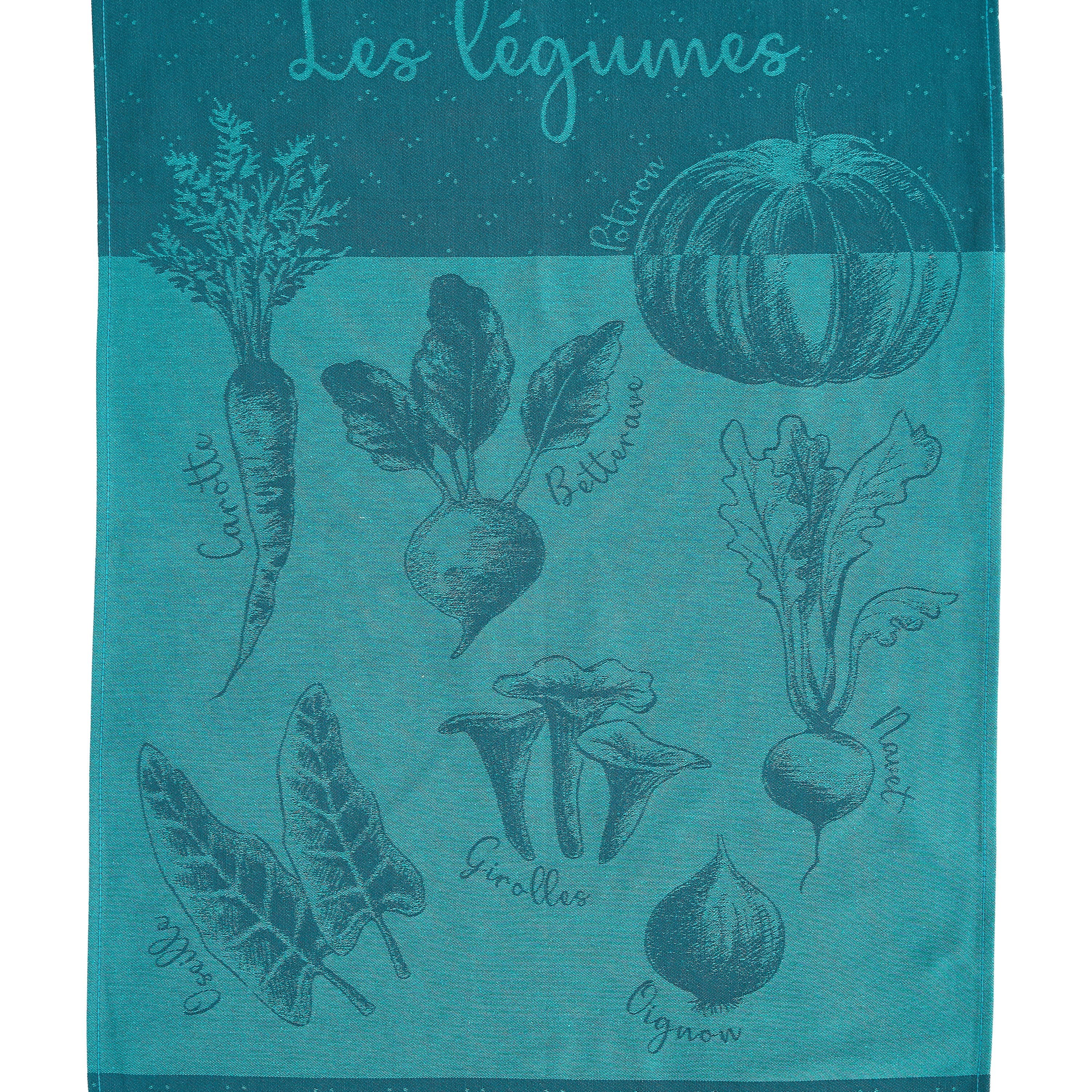 Rectangular Winter Vegetable Garden Dish Towel