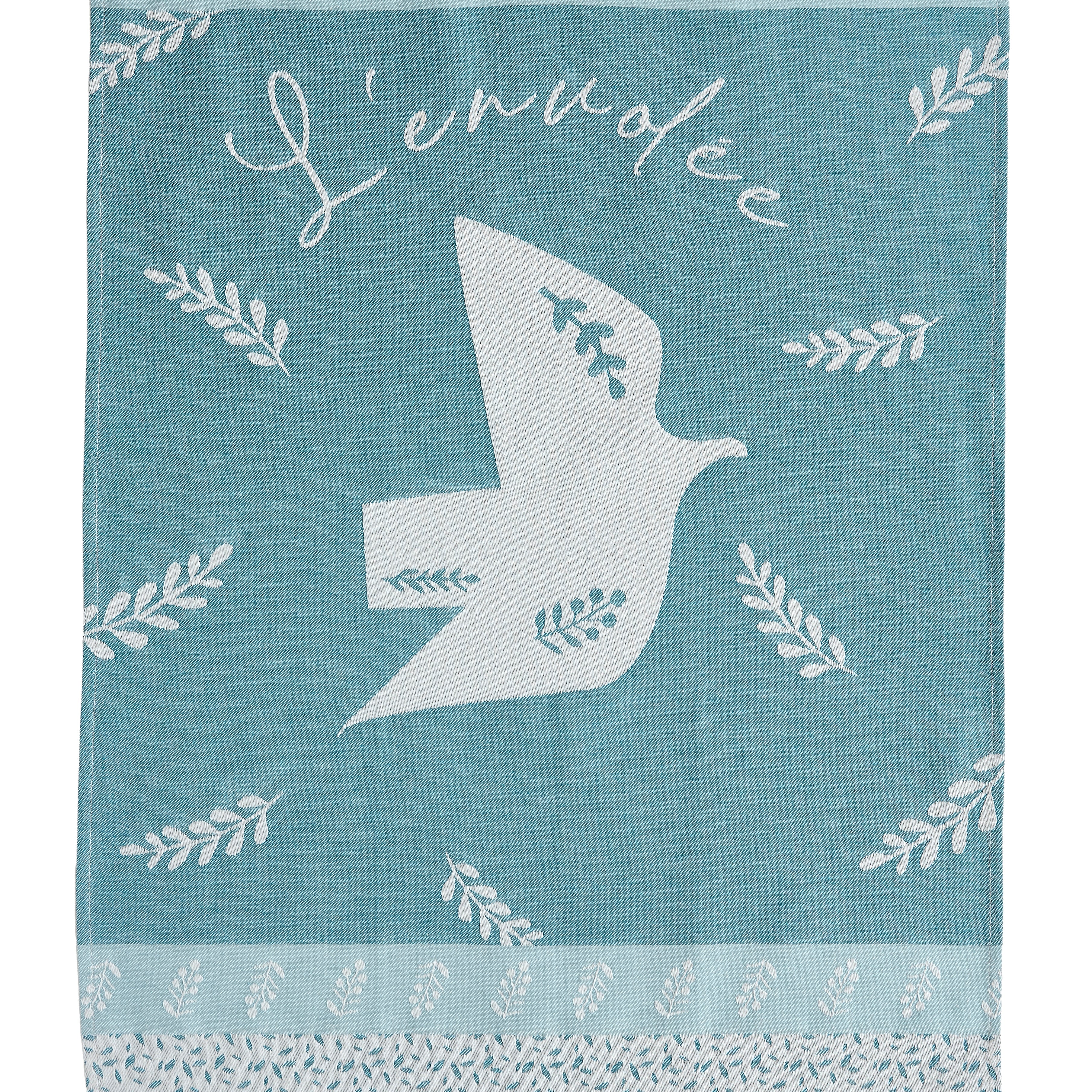 Torchon jacquard L'envolée Poétique