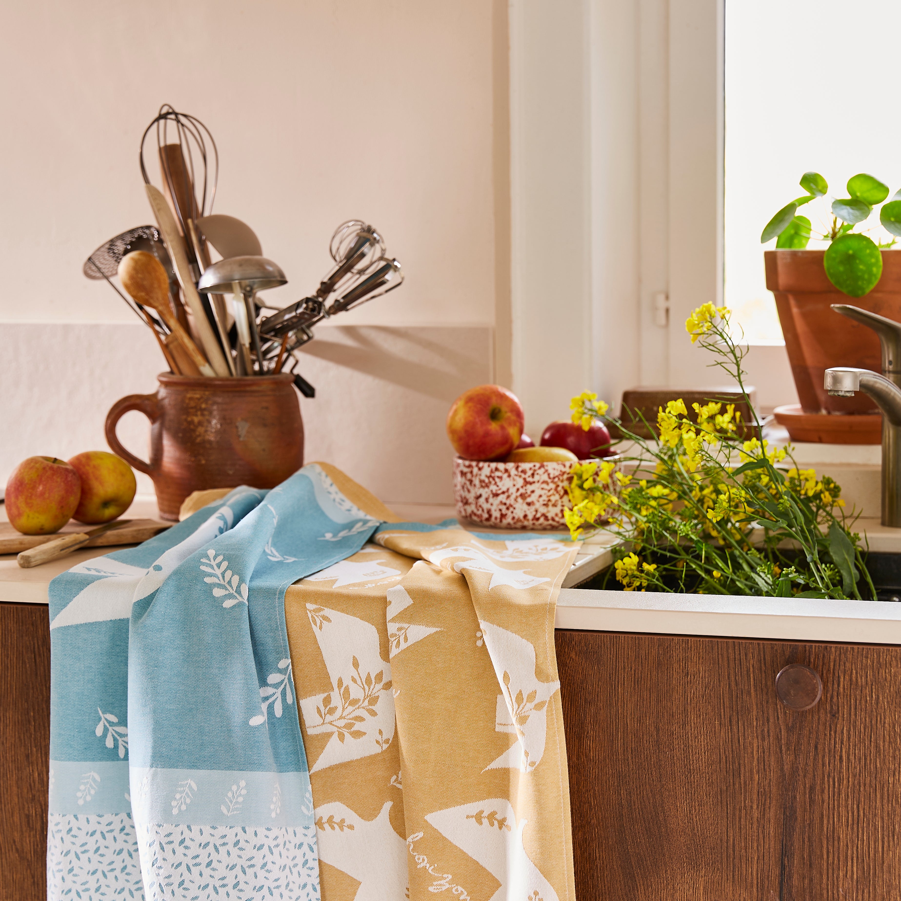 Rectangular L'envolée Dish Towel