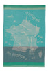 Torchon jacquard Voyager en France – Coucke