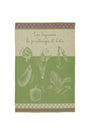 Torchon jacquard Potager d'Eté – Coucke