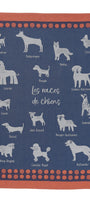 Torchon jacquard Les Races de Chiens – Coucke