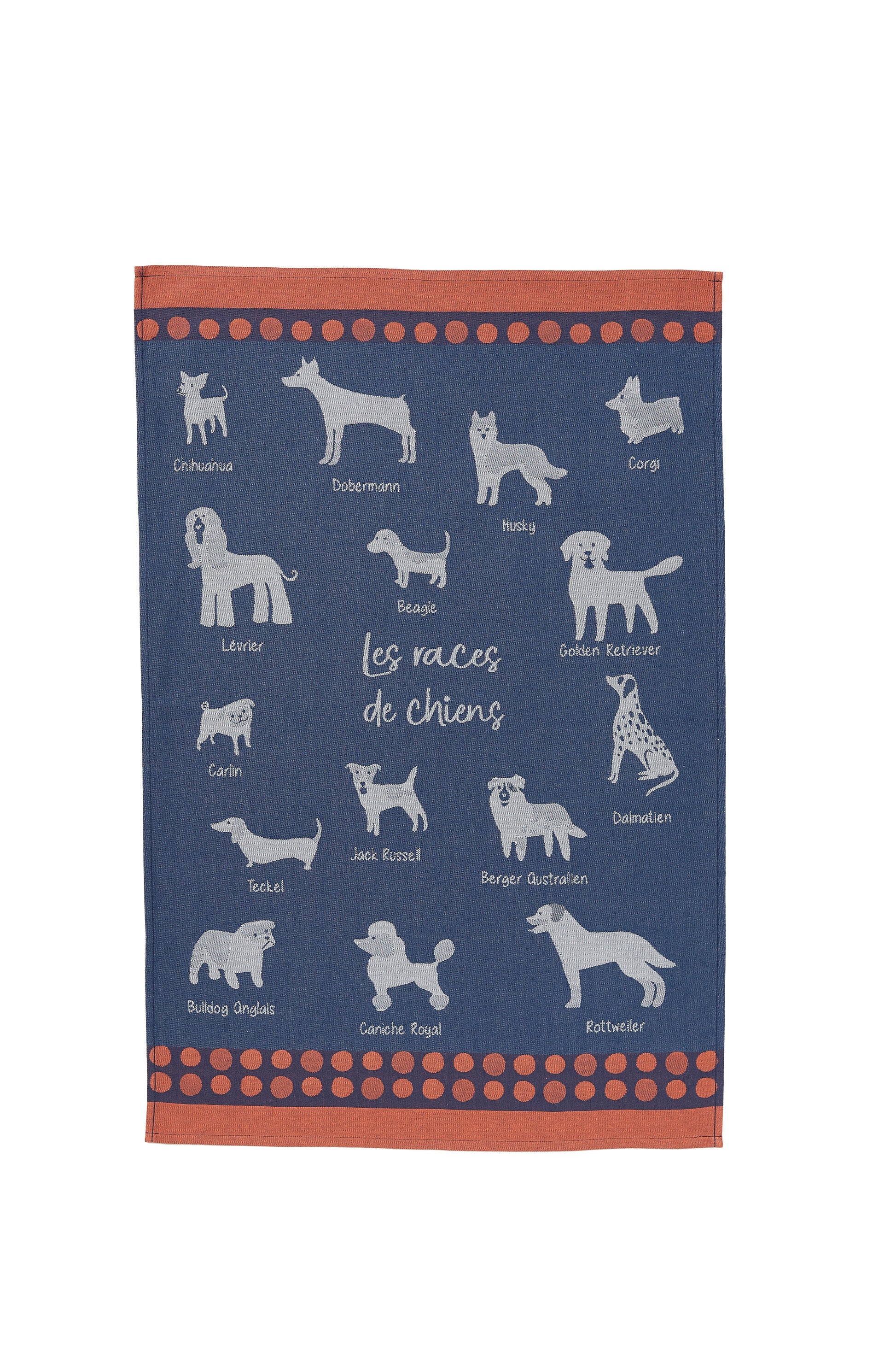 Torchon Les Races de Chiens