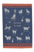 Torchon jacquard Les Races de Chats – Coucke