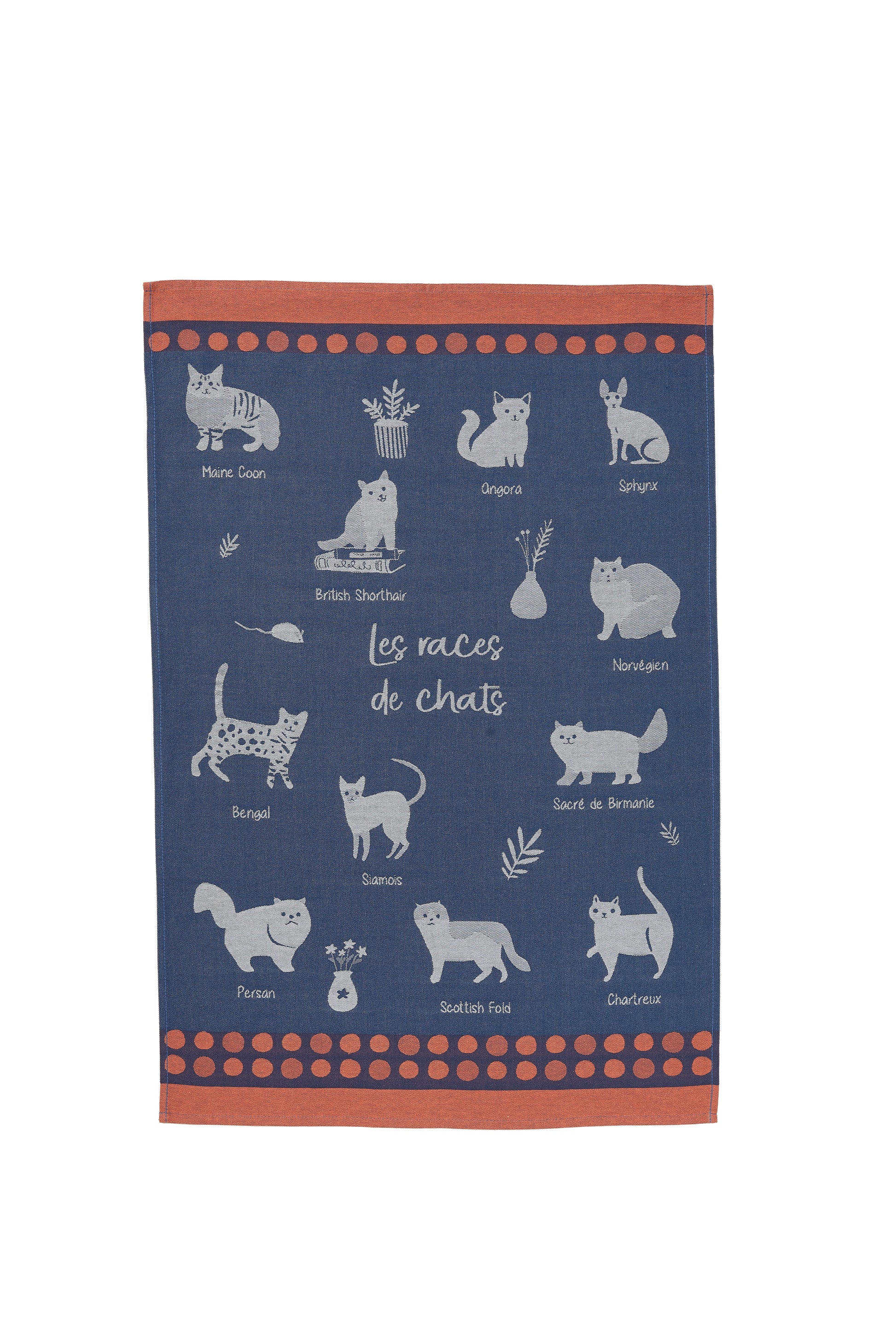 Torchon Les Races de Chats