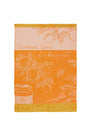 Torchon jacquard Délice d'Abricots
