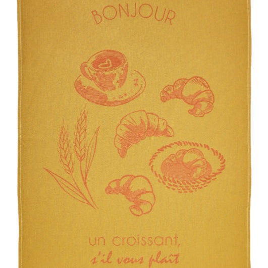 Torchon jacquard Le Croissant – Coucke