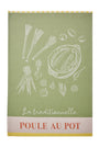 Torchon jacquard L'Art de la Poule au Pot – Coucke