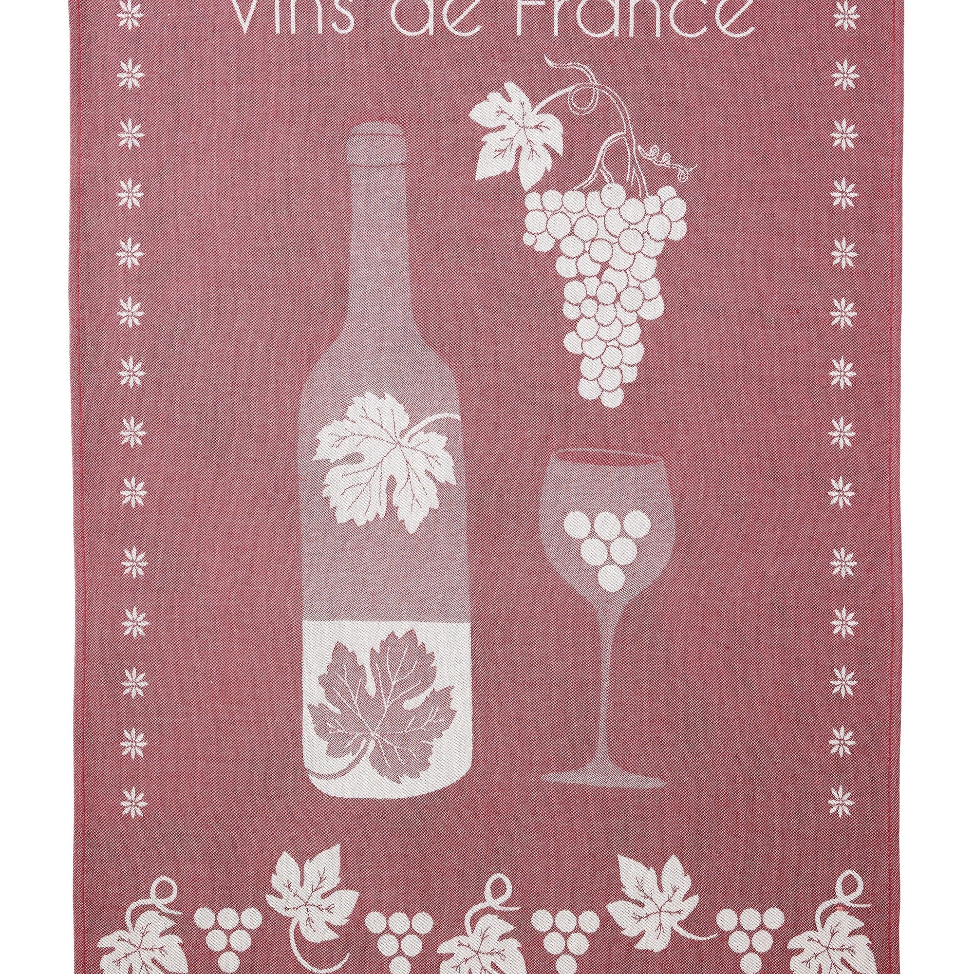 Torchon jacquard Côté Vigne – Coucke