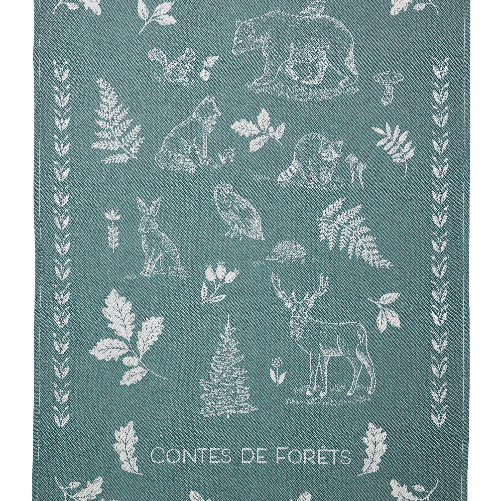 Torchon jacquard Conte de Forêt – Coucke