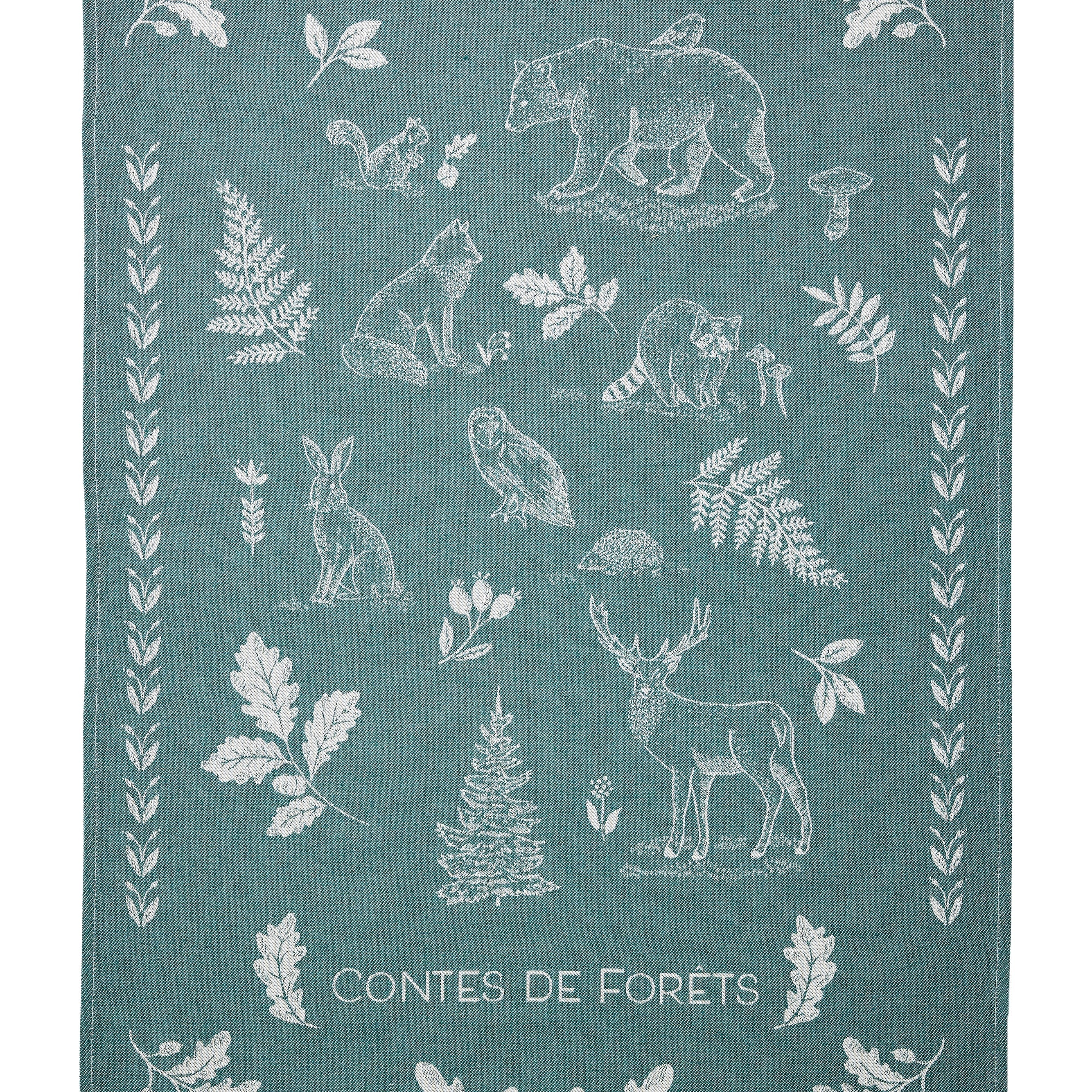 Rectangular Forest Tale Dish Towel