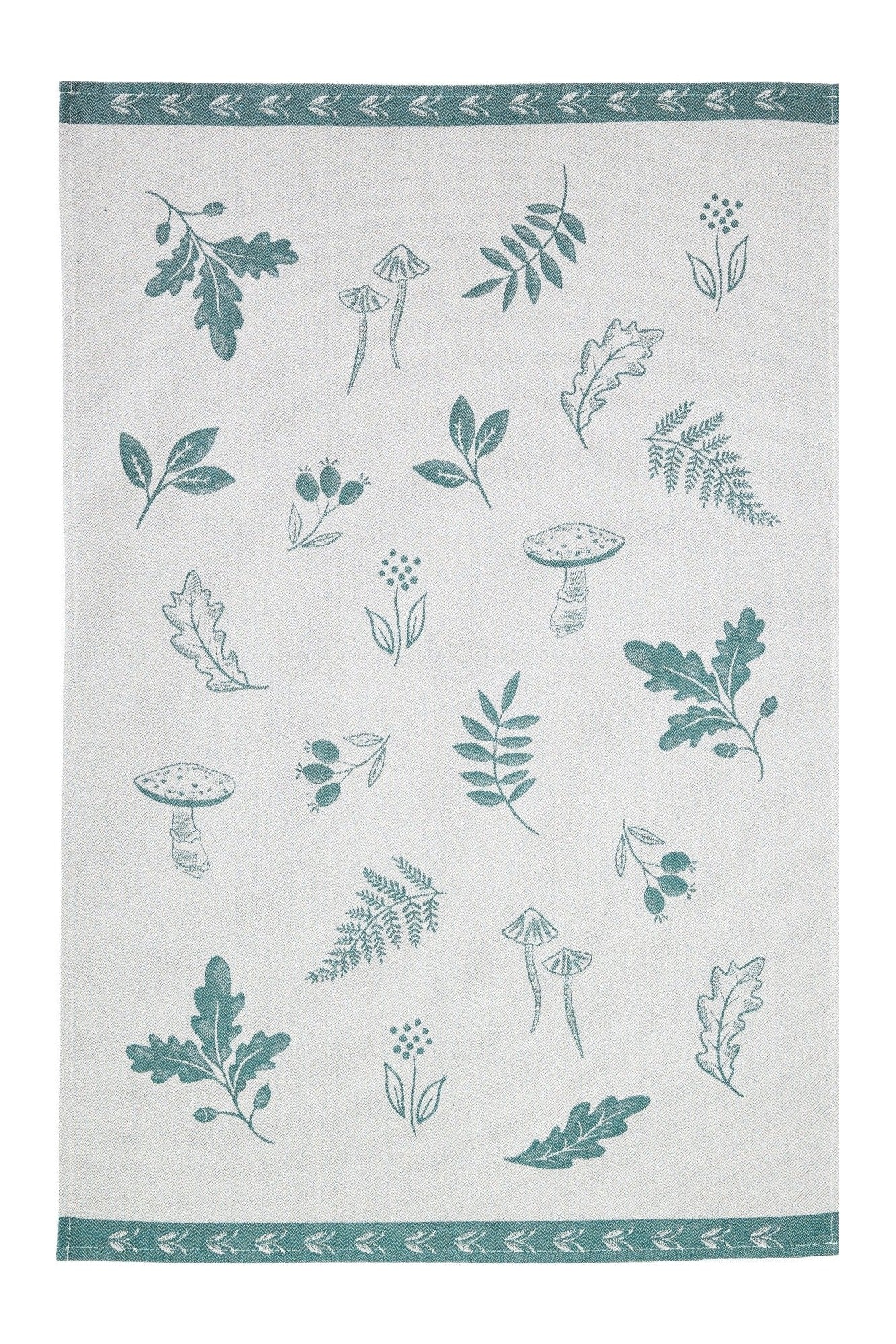 Torchon jacquard Echos de la Forêt – Coucke