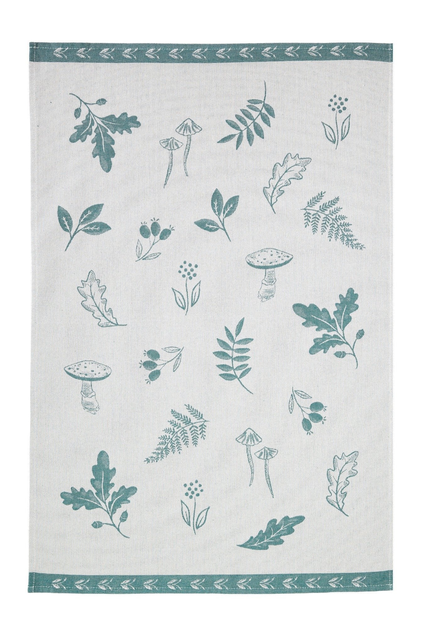 Torchon jacquard Echos de la Forêt