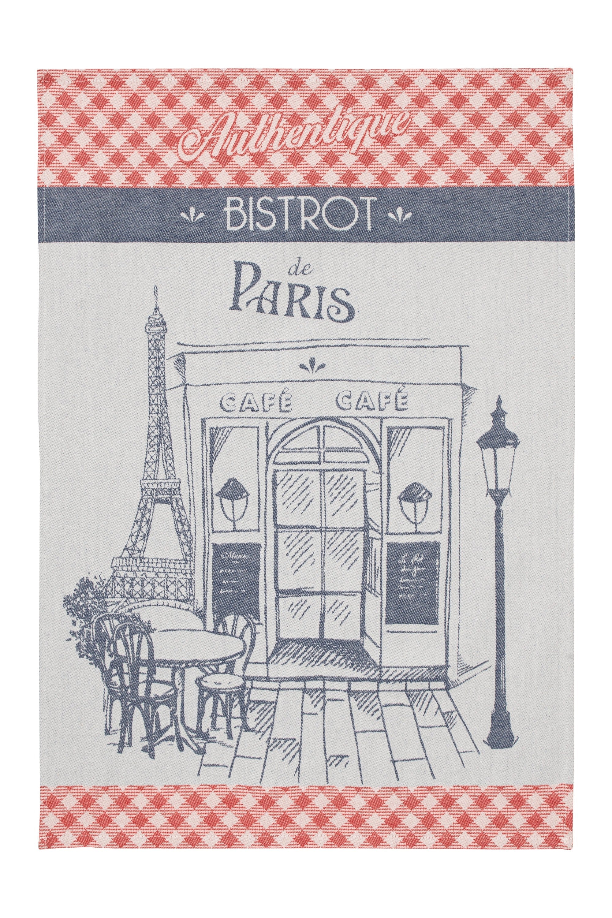 Torchon jacquard Authentique Bistrot – Coucke