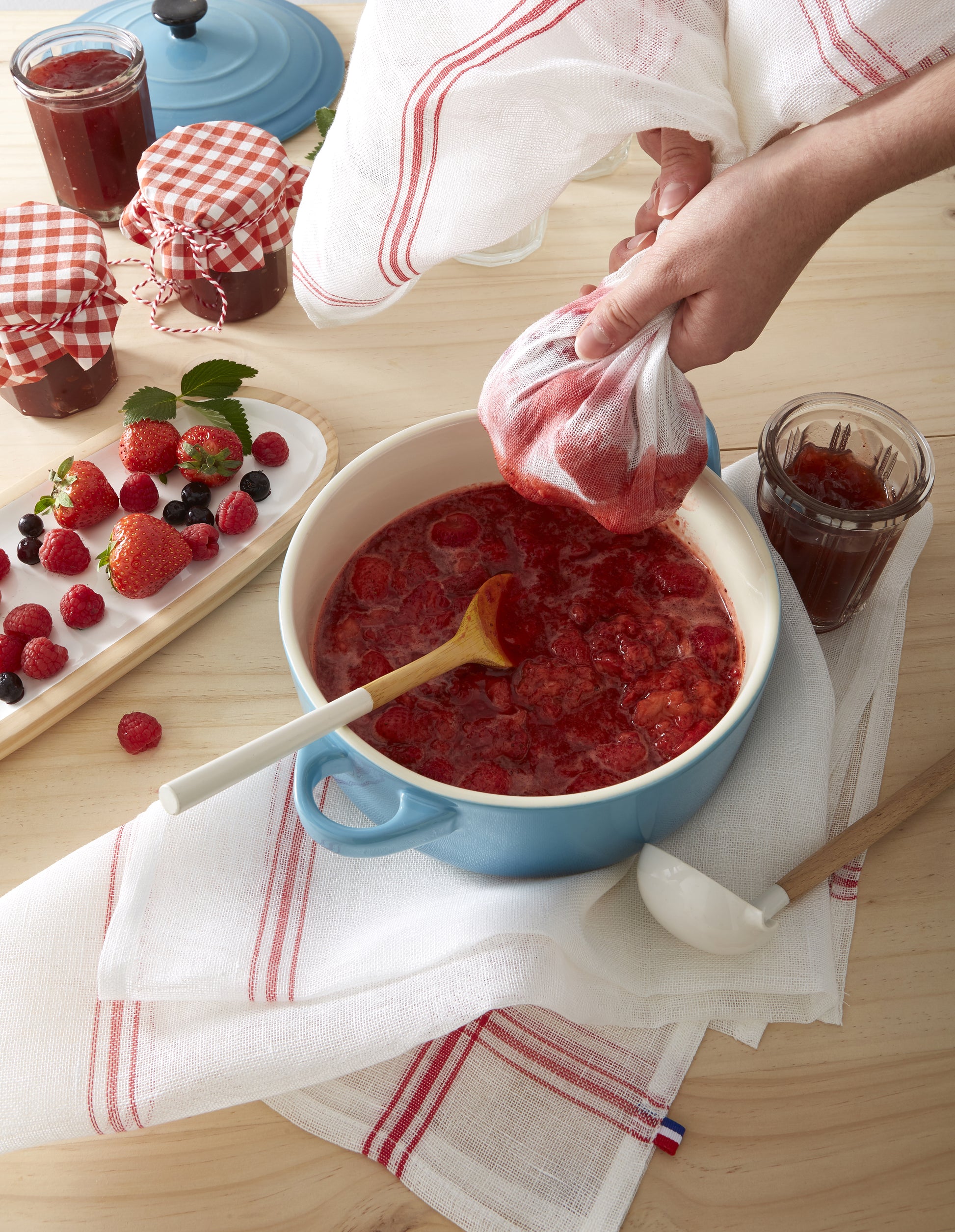 Torchon Etamine à Confiture
