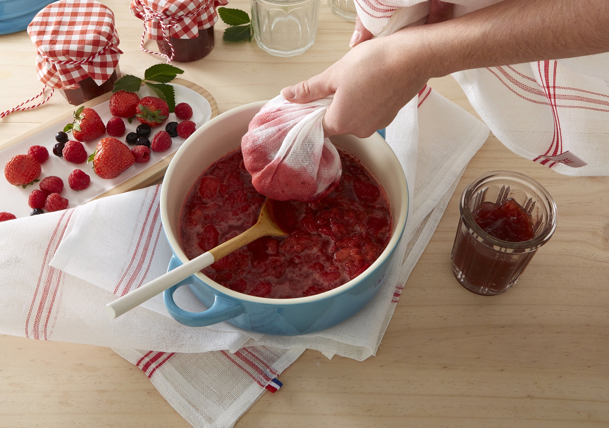 Torchon Etamine à Confiture