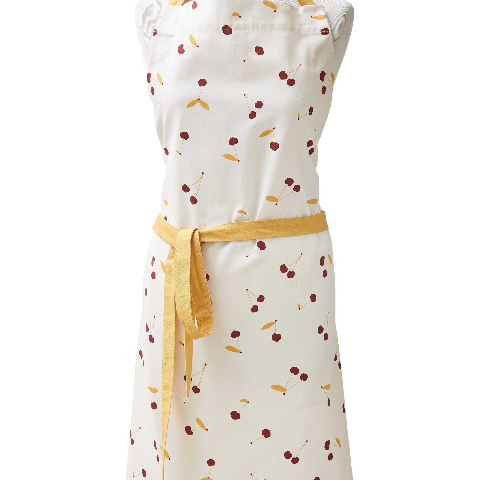 Tablier coton imprimé Les Cerises – Coucke