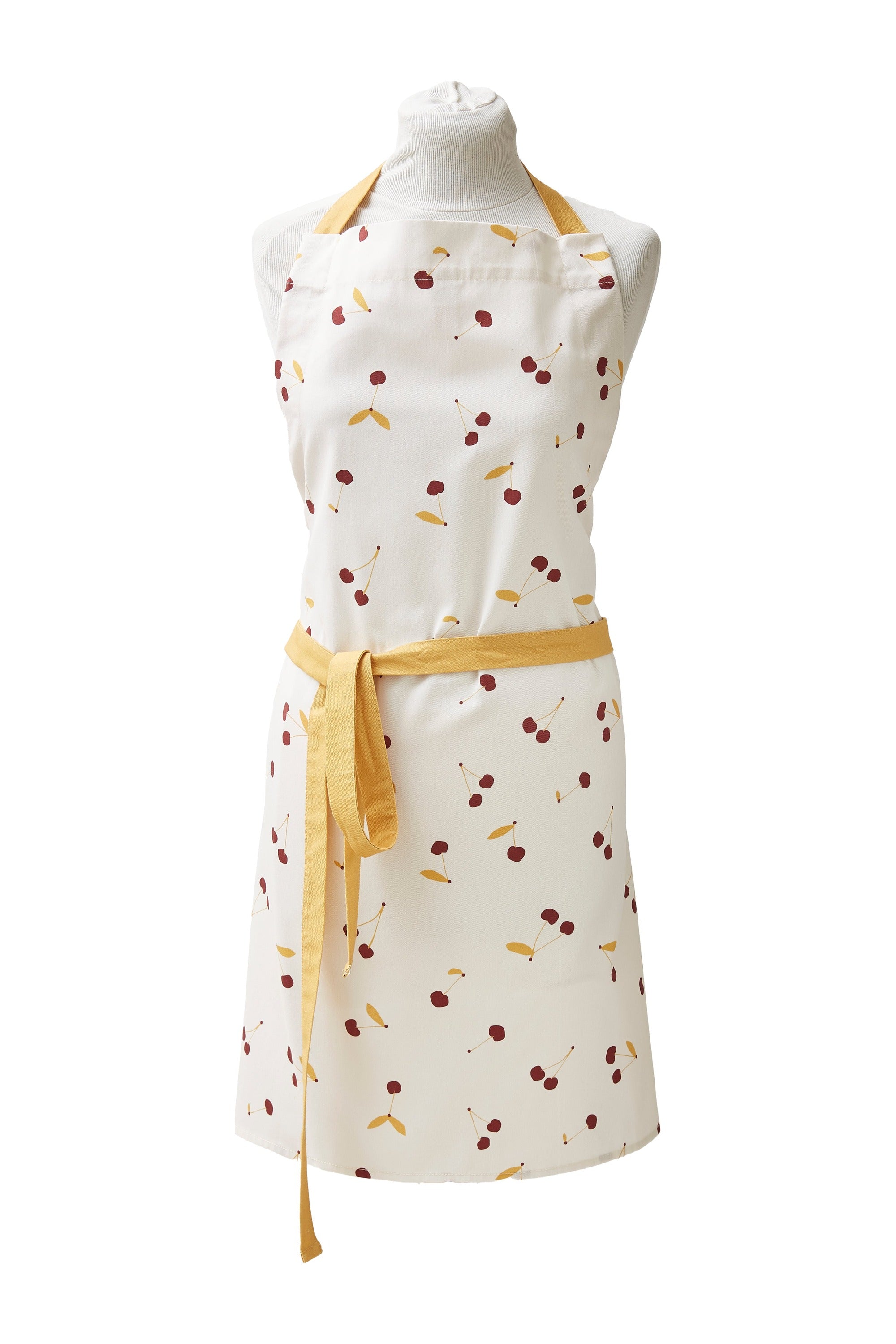 Tablier coton imprimé Les Cerises – Coucke