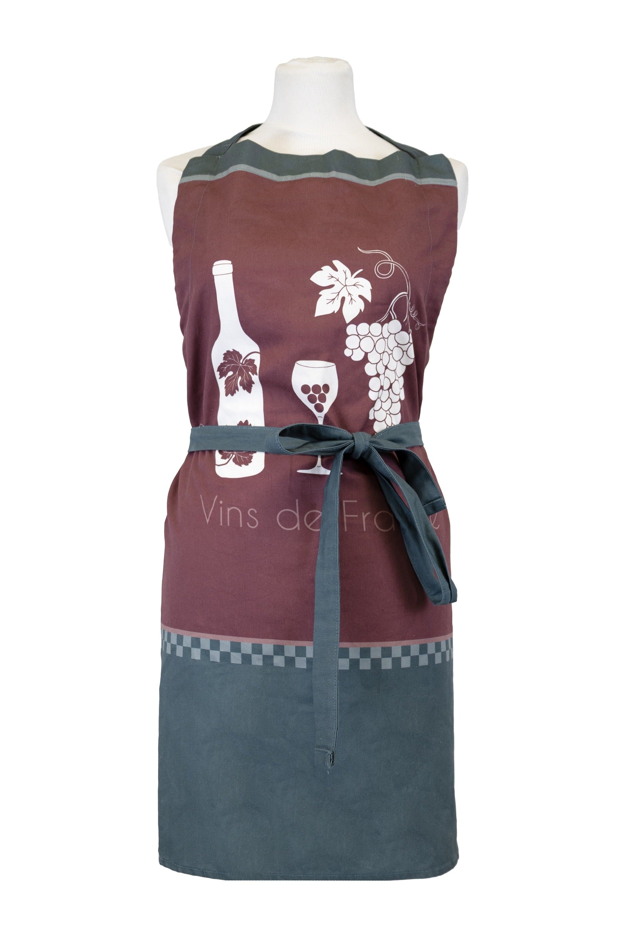 Tablier coton imprimé Côté Vigne – Coucke