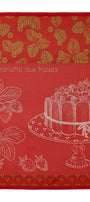 Torchon jacquard Charlotte aux Fraises – Coucke
