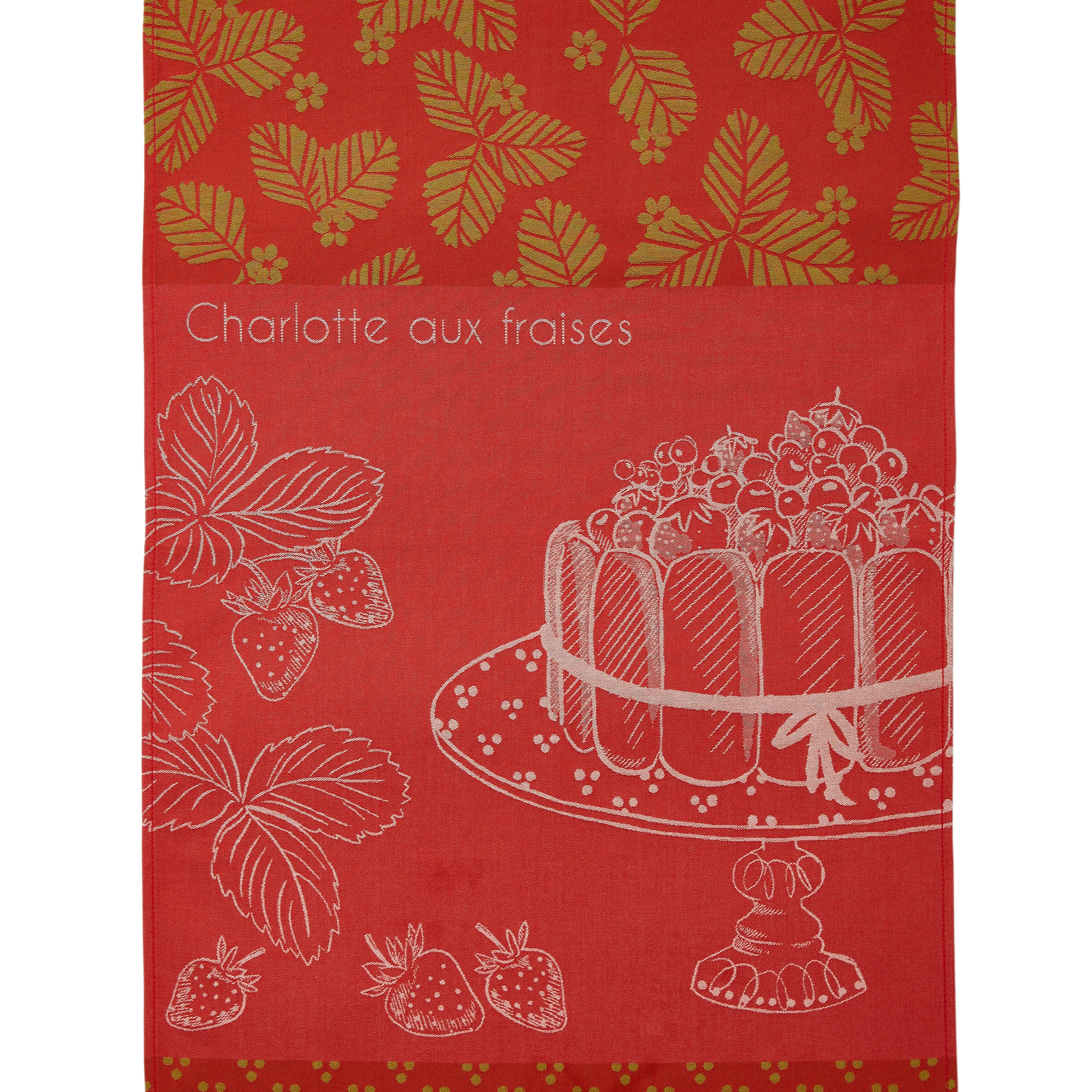 Torchon Charlotte aux Fraises