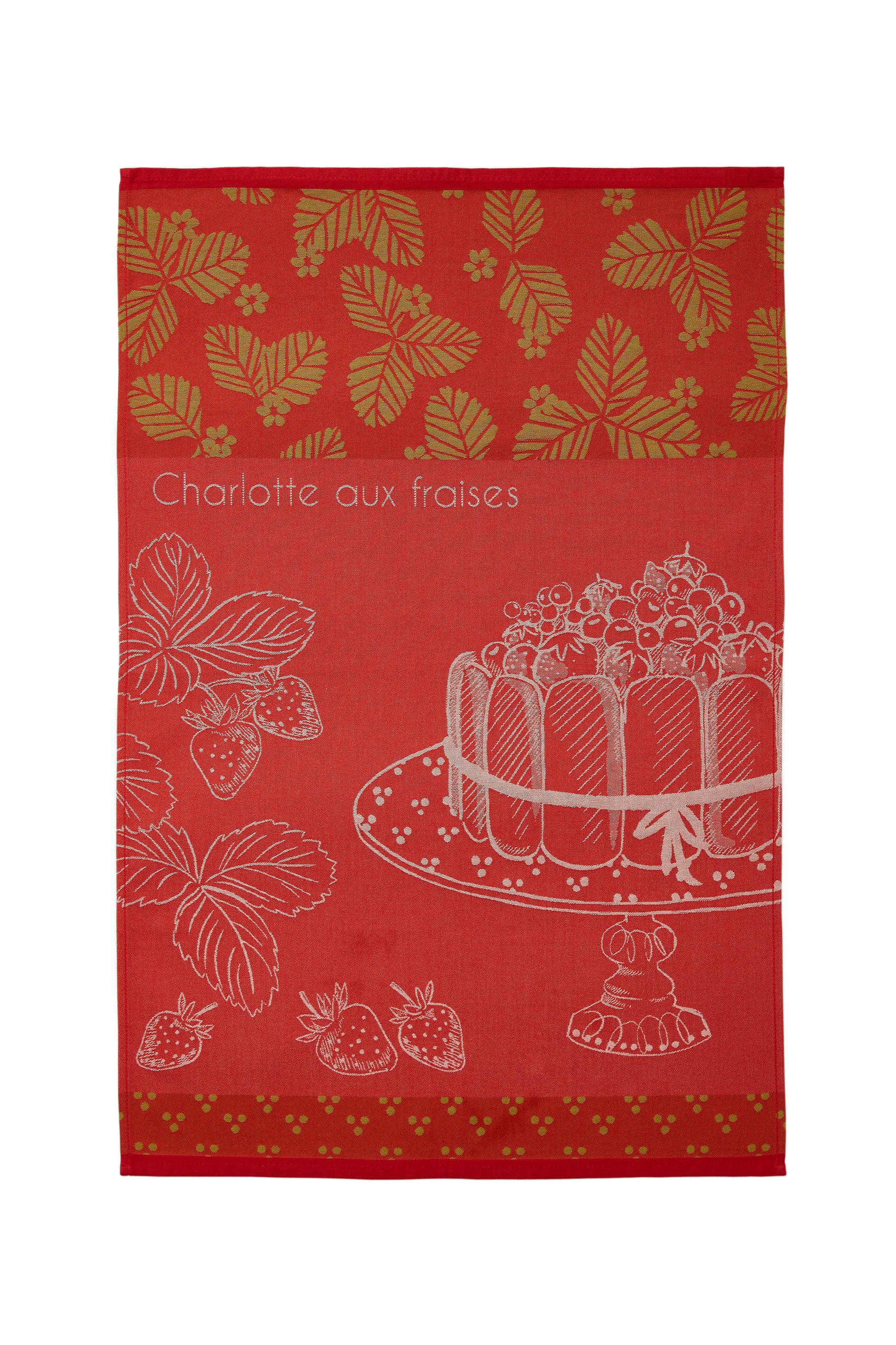Torchon Charlotte aux Fraises
