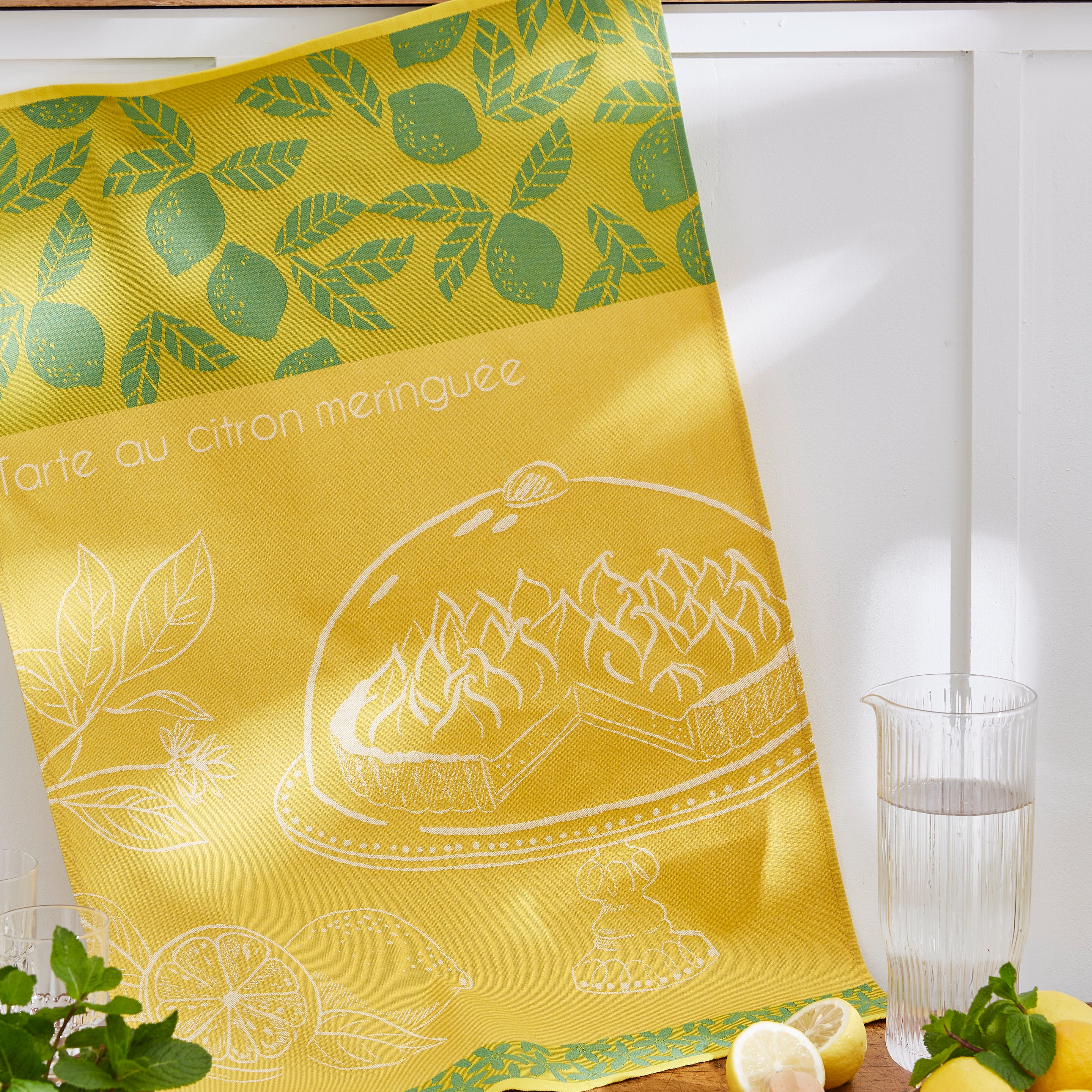 Lemon Tart Tea Towel Rectangular