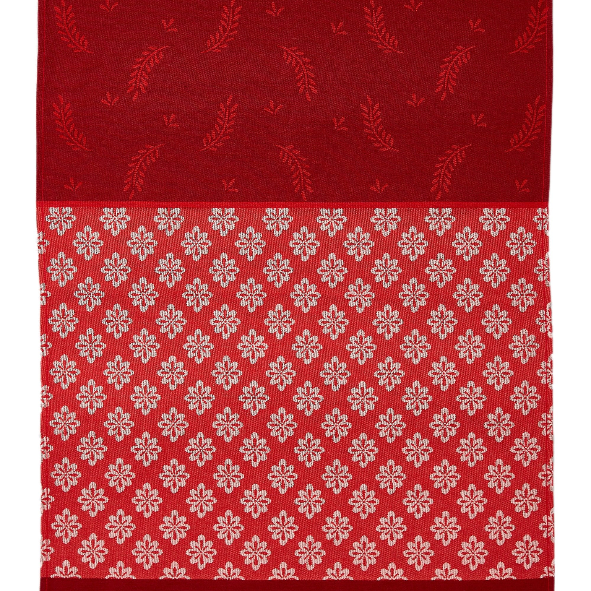 Torchon jacquard Bastide Rouge – Coucke