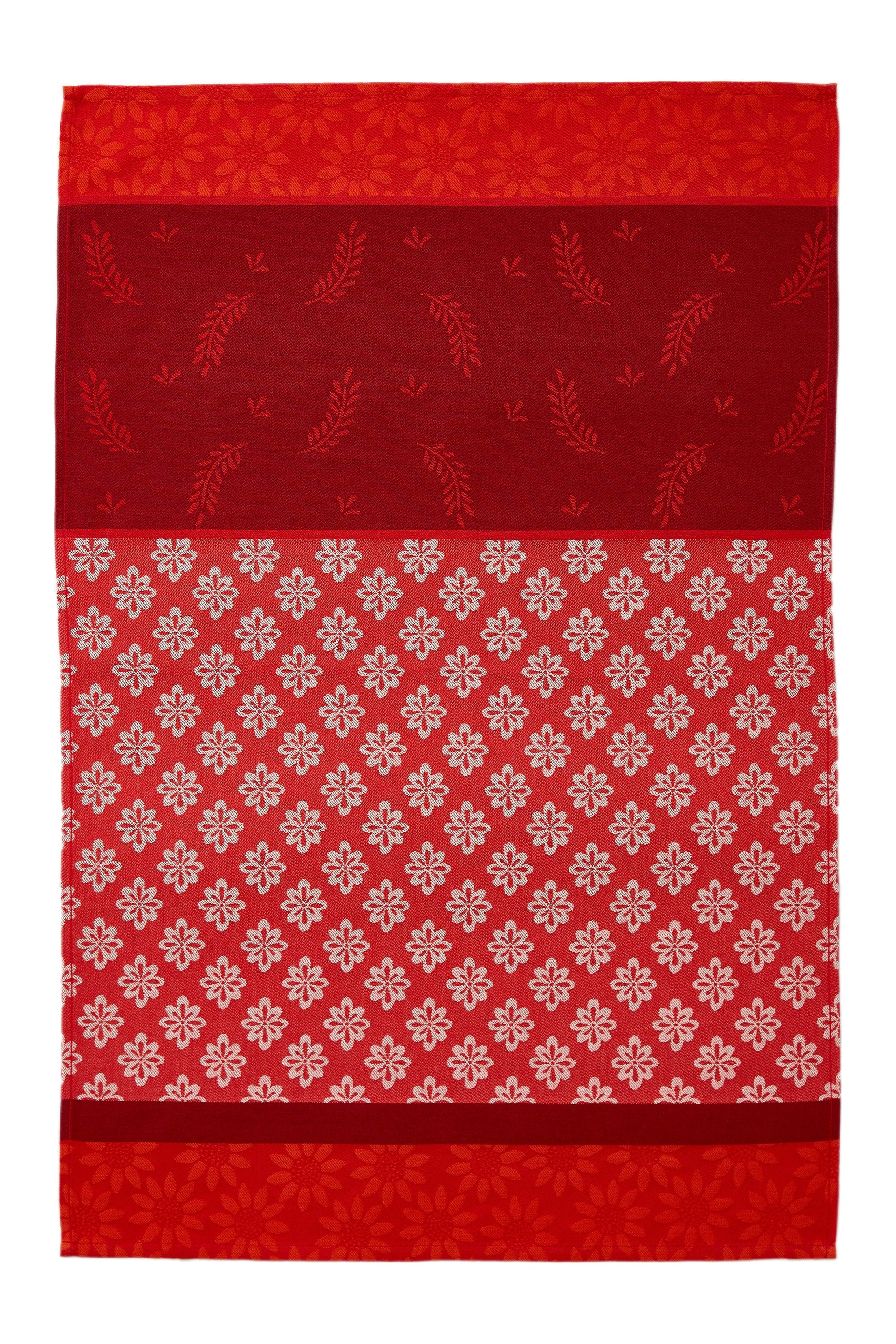 Torchon jacquard Bastide Rouge – Coucke