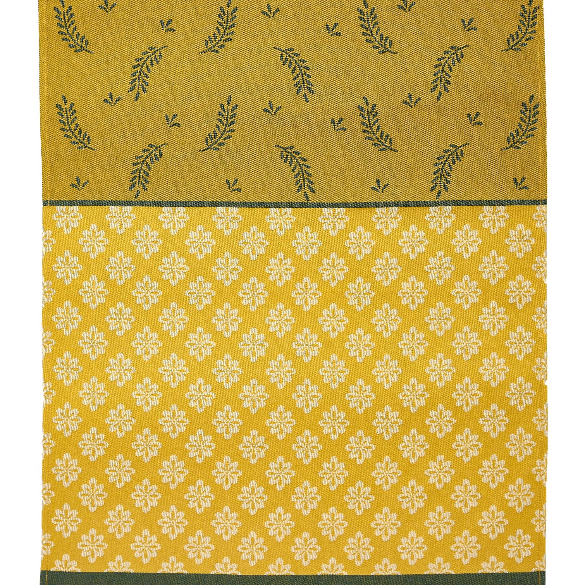 Torchon jacquard Bastide Jaune – Coucke