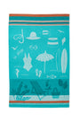 Torchon jacquard A La Plage – Coucke