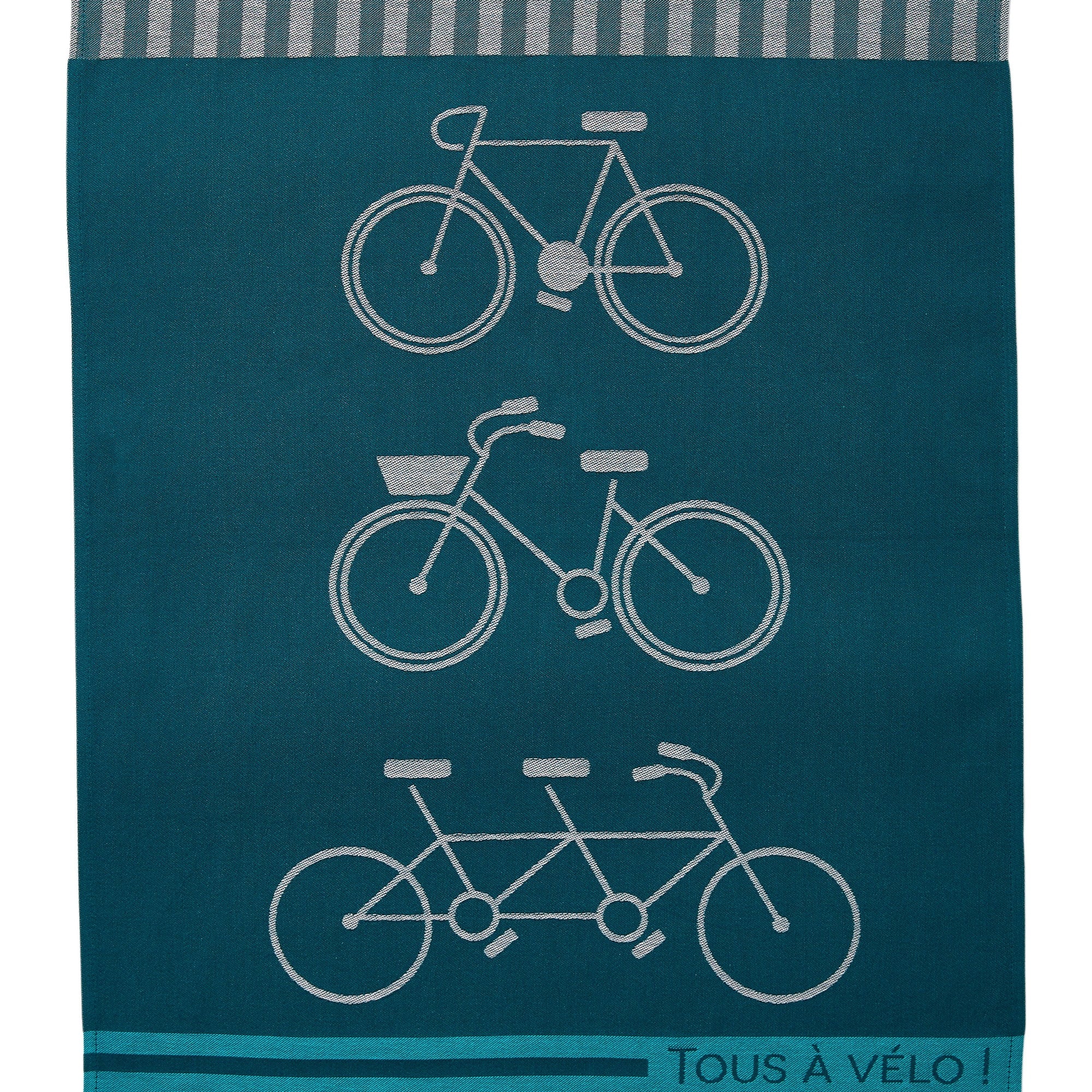 Torchon jacquard En Selle – Coucke