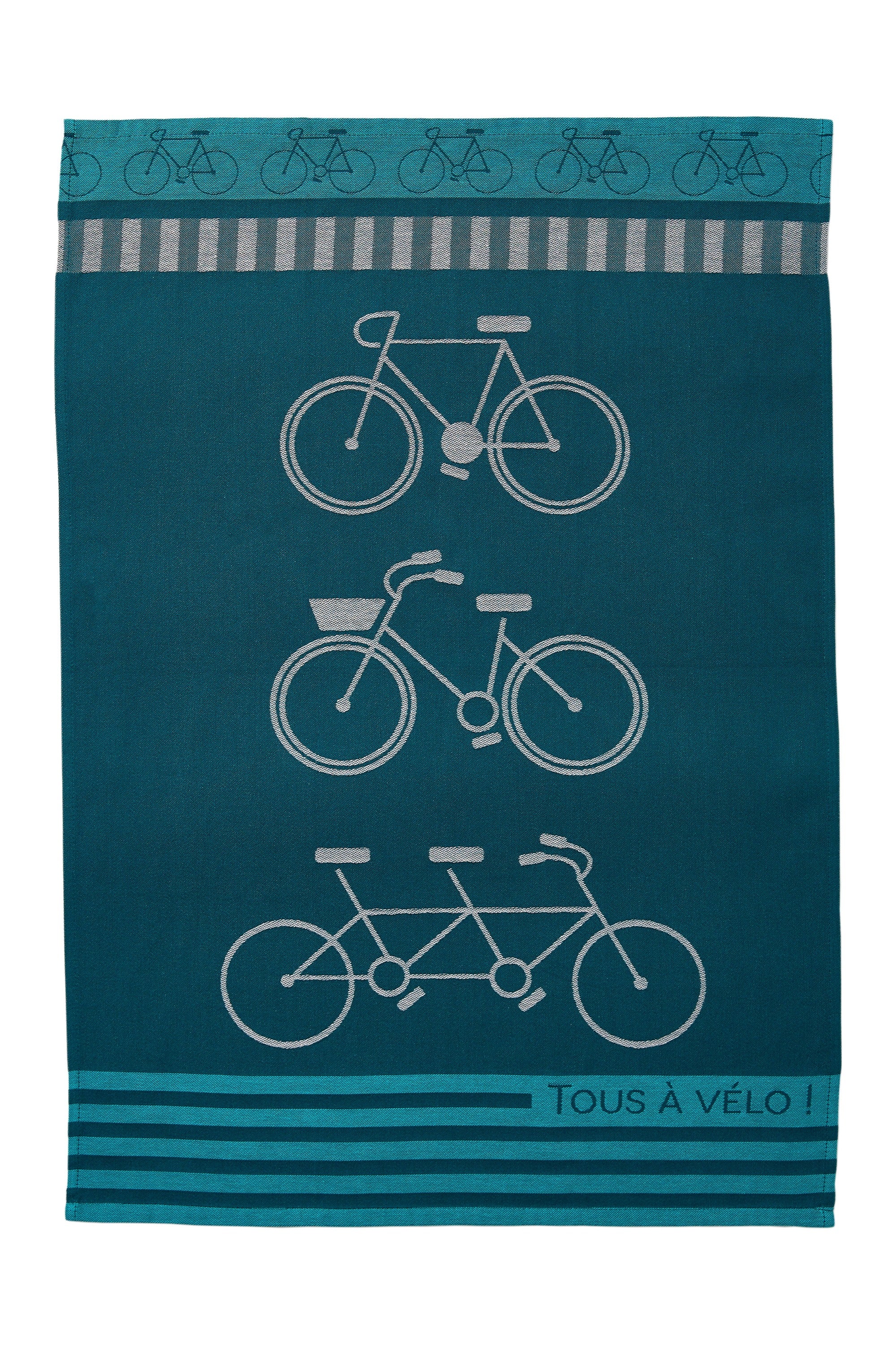 Torchon jacquard En Selle – Coucke