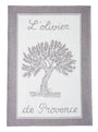 Torchon jacquard L'Olivier de Provence – Coucke