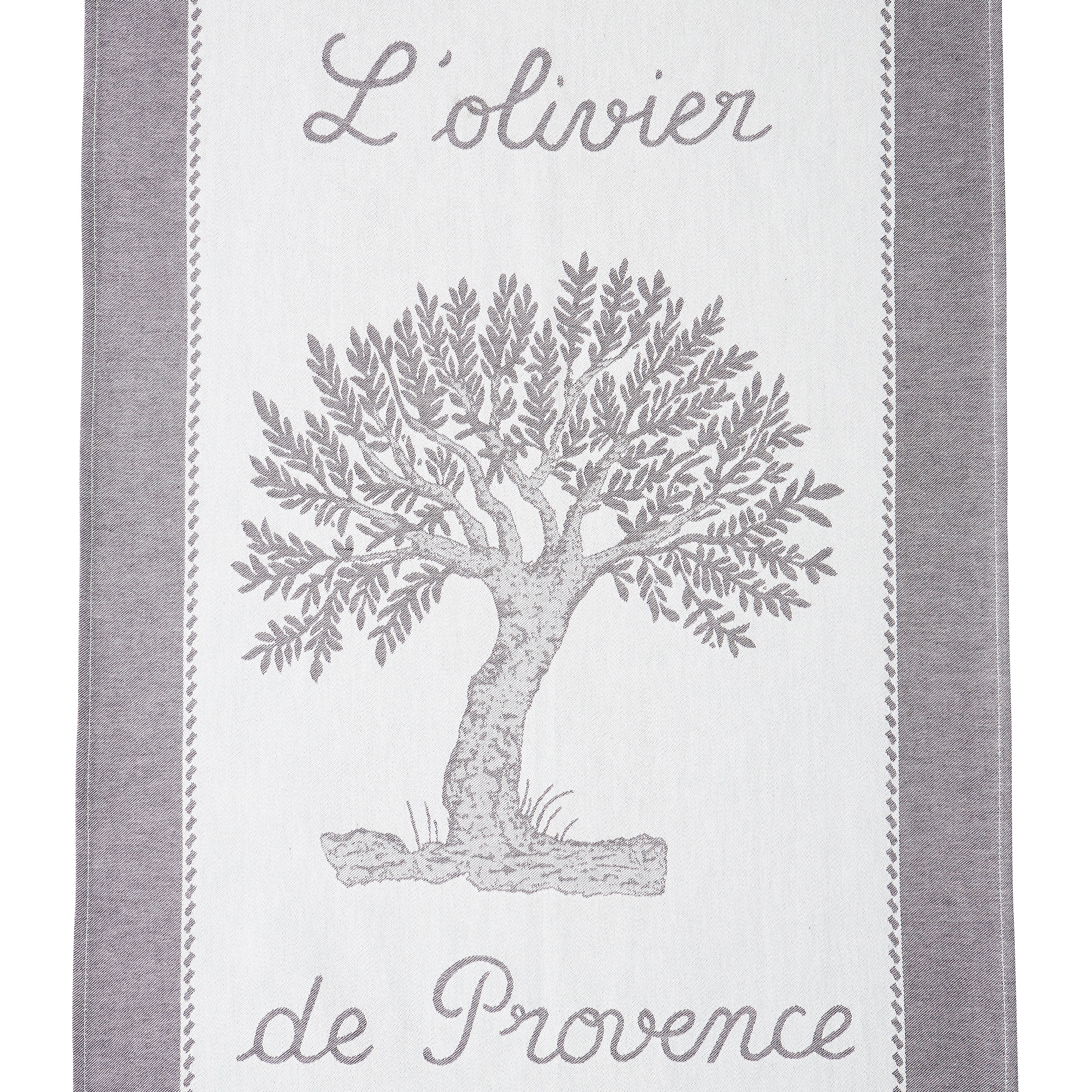 Rectangular Provence Olive Tree Tea Towel