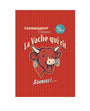 Torchon coton imprimé La Vache Qui Rit ® Rétro Rouge et Bleu (Lot de 2) – Coucke