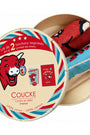 Coffret Lot de 2 torchons coton imprimé La Vache Qui Rit ® Rétro Vanille & Rouge – Coucke