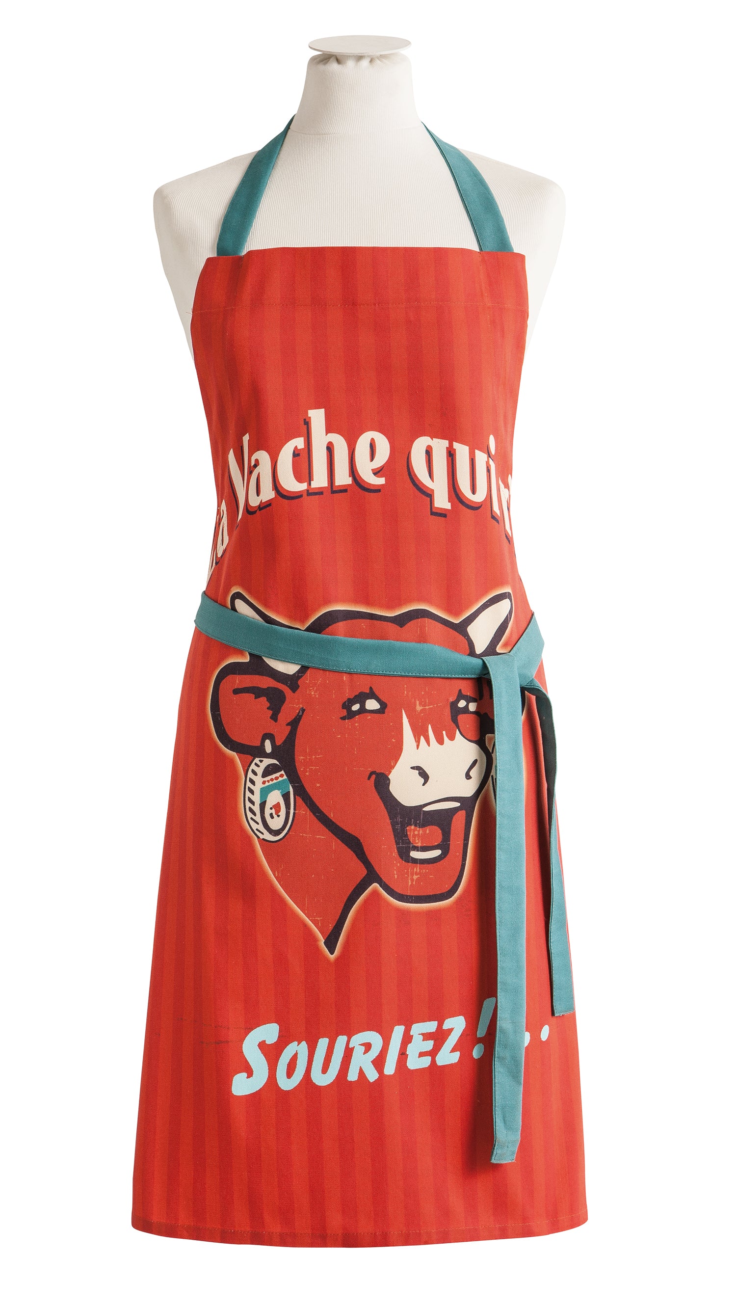 Tablier La Vache Qui Rit ® Rétro Rouge